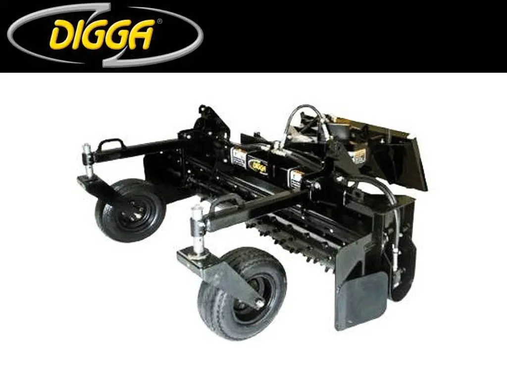 Digga Power Rake For Skid Steer 1