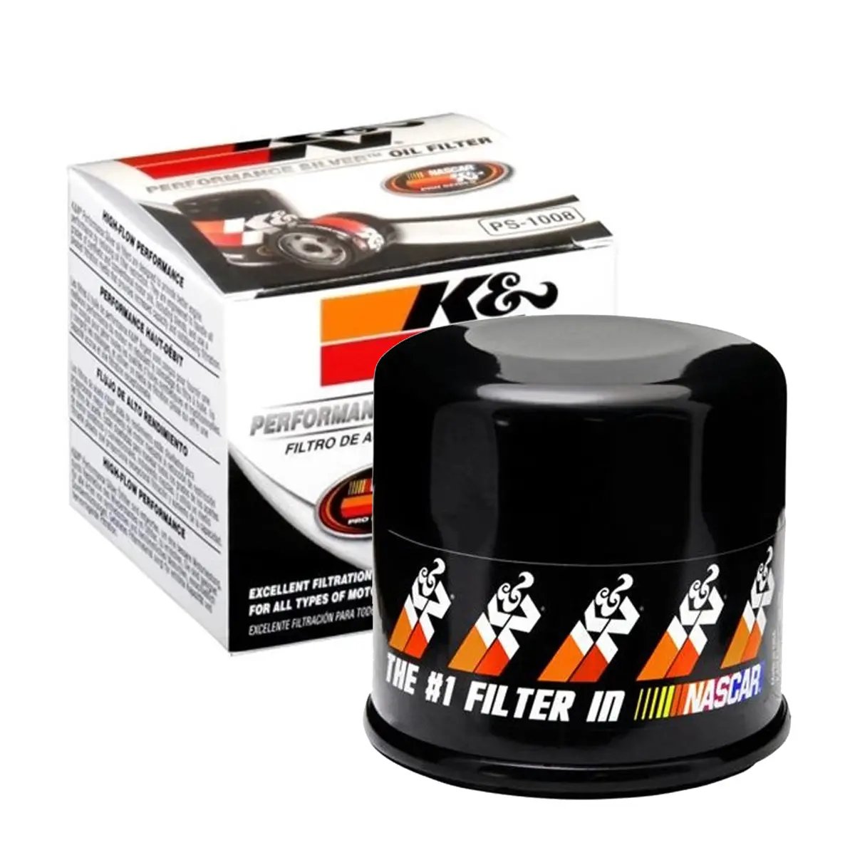 K&N Performance Silver Pro Series Oil Filter Ps-1008 1
