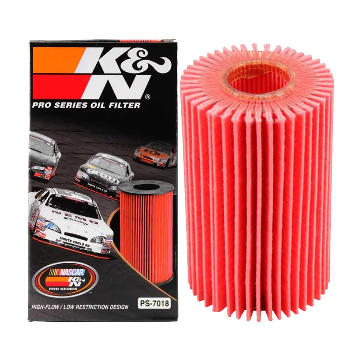 K&N Performance Silver Pro Series Oil Filter Ps-7018 1