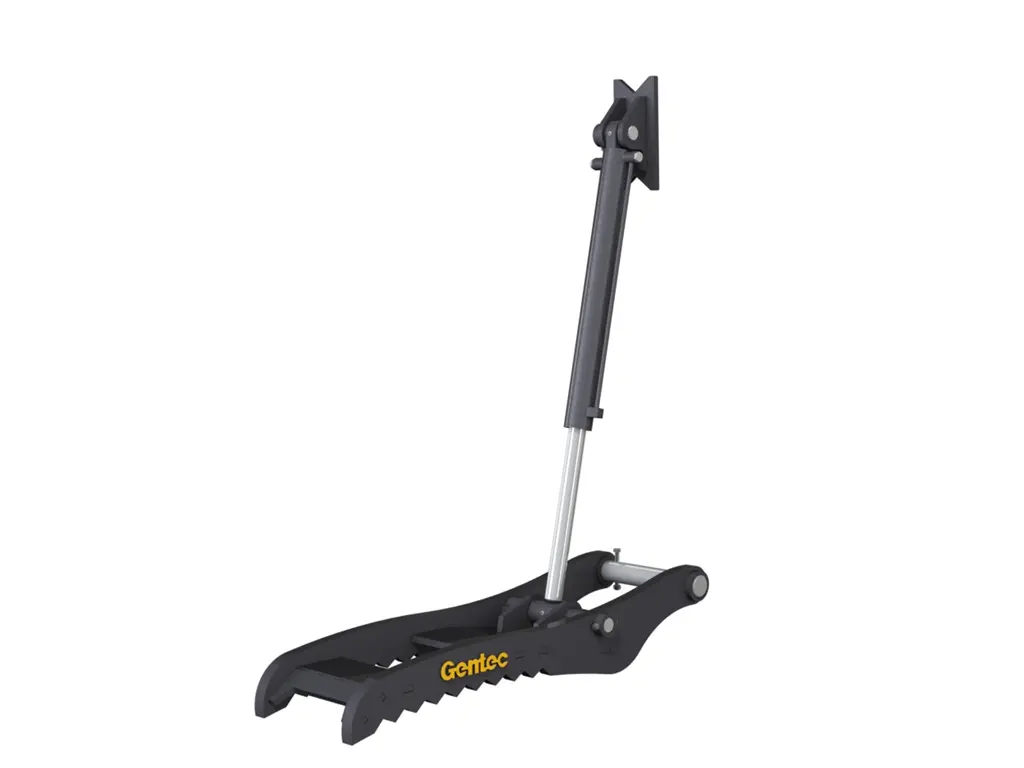 Pt260 Gentec Hydraulic Pin-On Thumb For 54,000Lbs To 100,000Lbs Excavator - 2 Tines 2