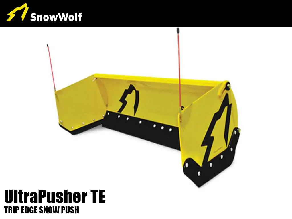 Snow Wolf Ultra Pusher Te For Wheel Loaders 1