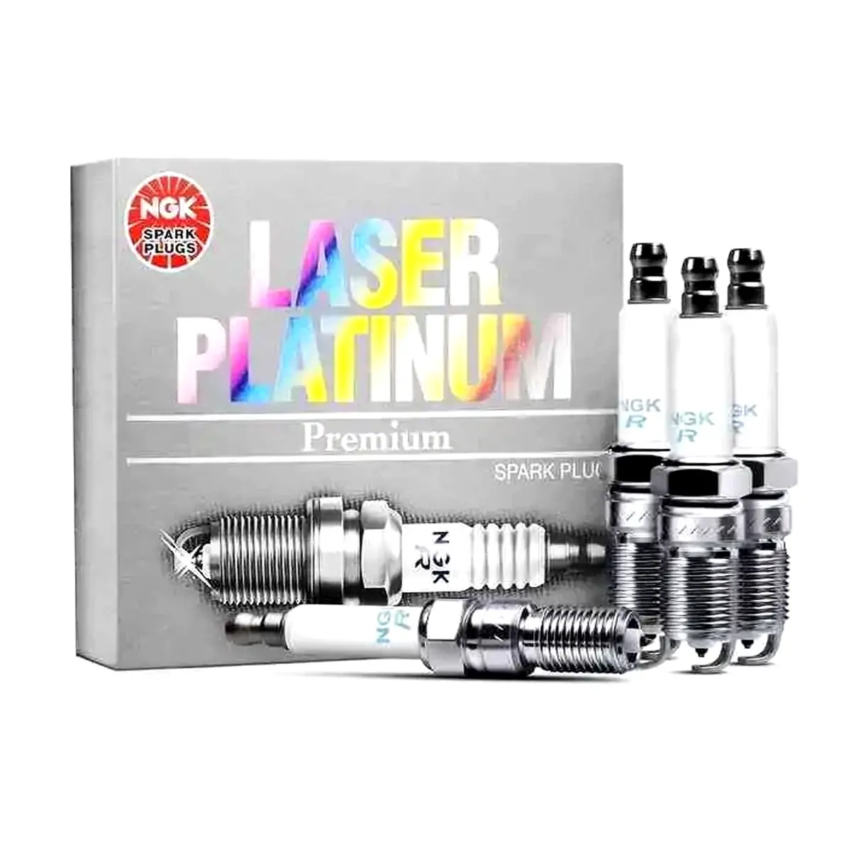 Ngk Laser Platinum Spark Plug Lzkar6ap-11 Pack Of 4Pcs. 1