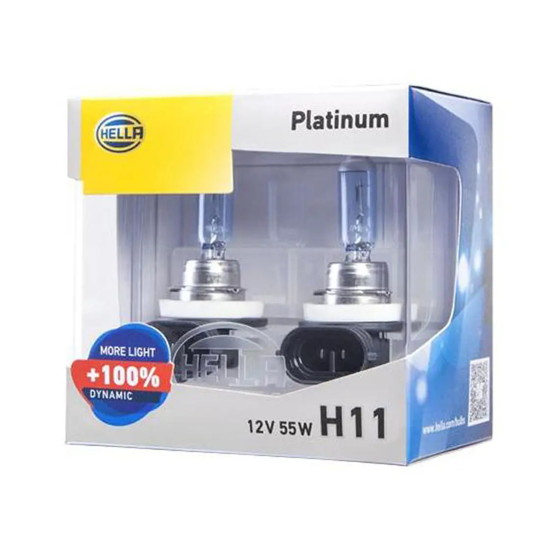 Hella Performance Platinum Halogen Bulb H11 55W 12V 1