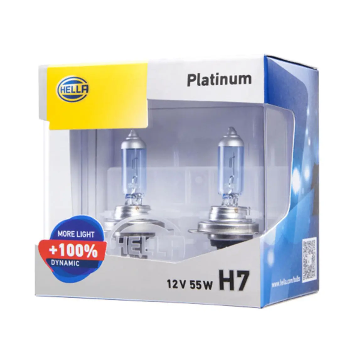 Hella Performance Platinum Halogen Bulb H7 55W 12V 1