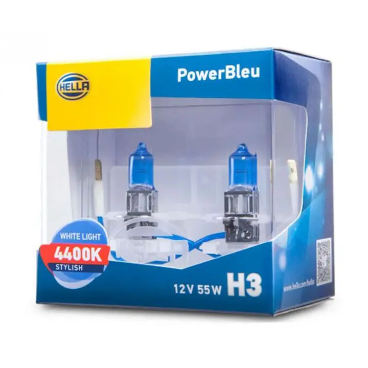 Hella Performance Powerbleu Halogen Bulb H3 55W 12V 1
