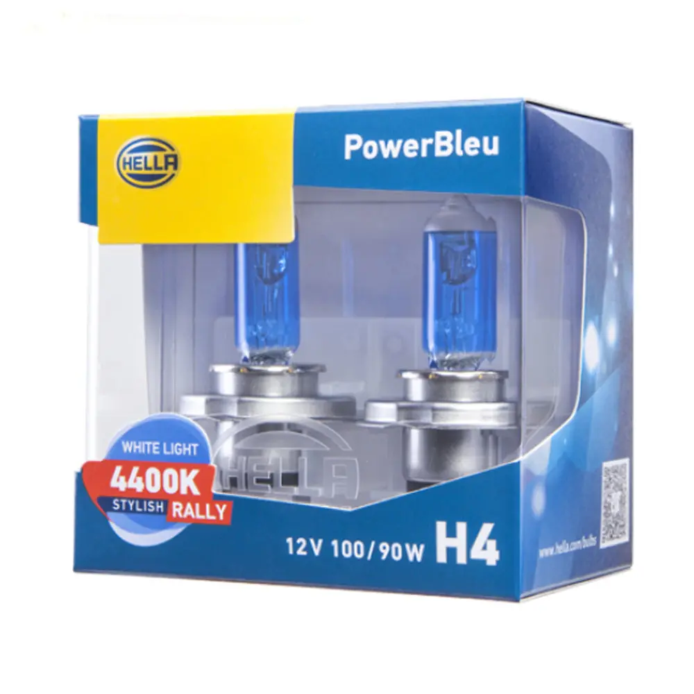 Hella Performance Powerbleu Halogen Bulb H4 100W/90W 12V 1