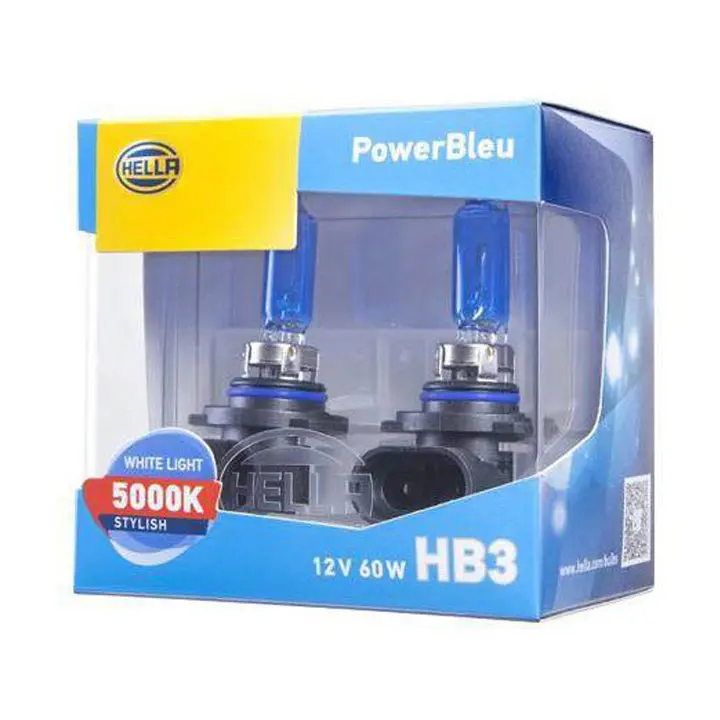 Hella Performance Powerbleu Halogen Bulb Hb3 60W 12V 1