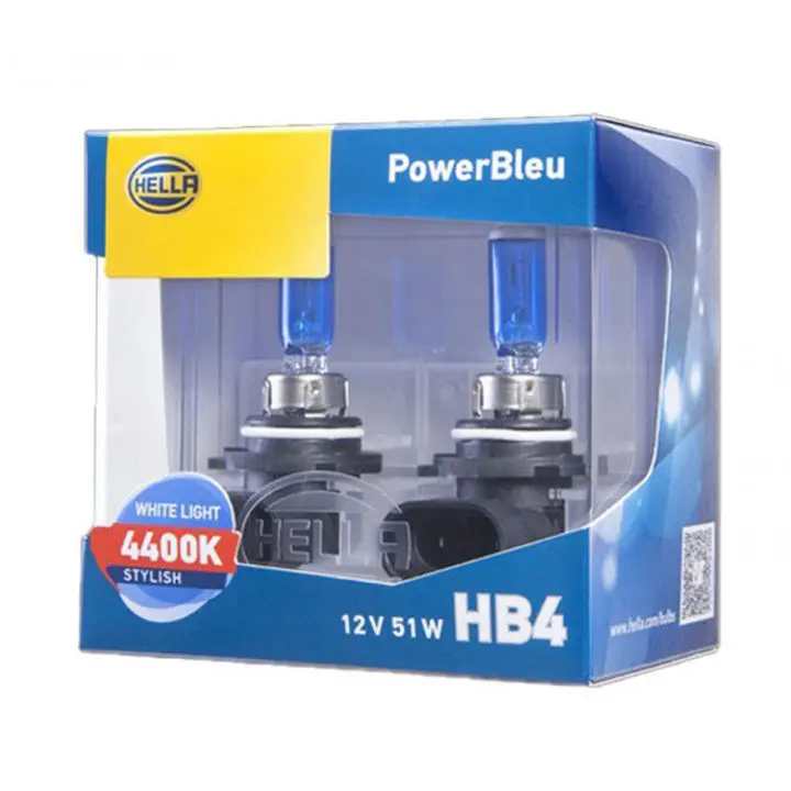 Hella Performance Powerbleu Halogen Bulb Hb4 55W 12V 1