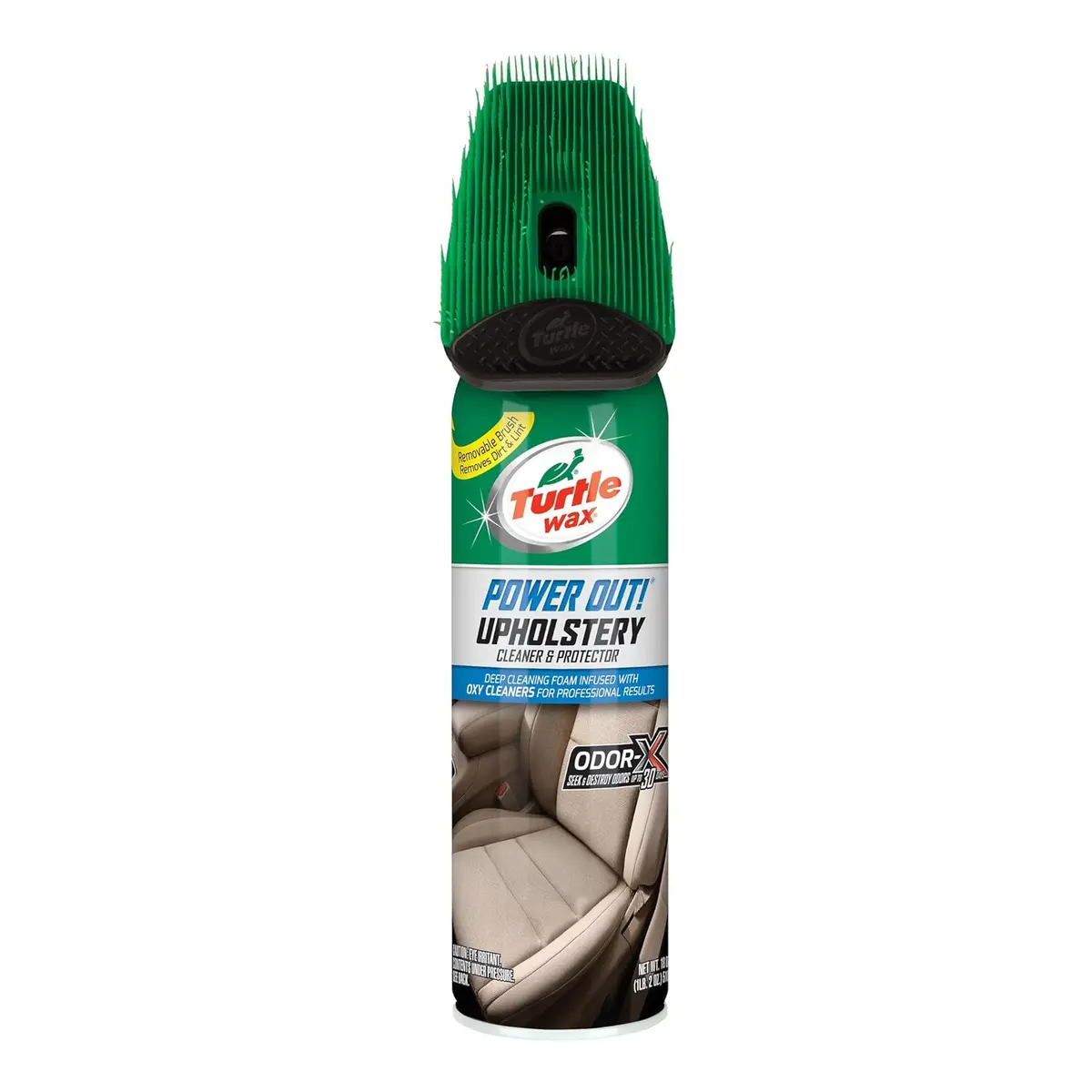 Turtle Wax Power Out Upholstery Cleaner & Deodorizer 18Oz. 1
