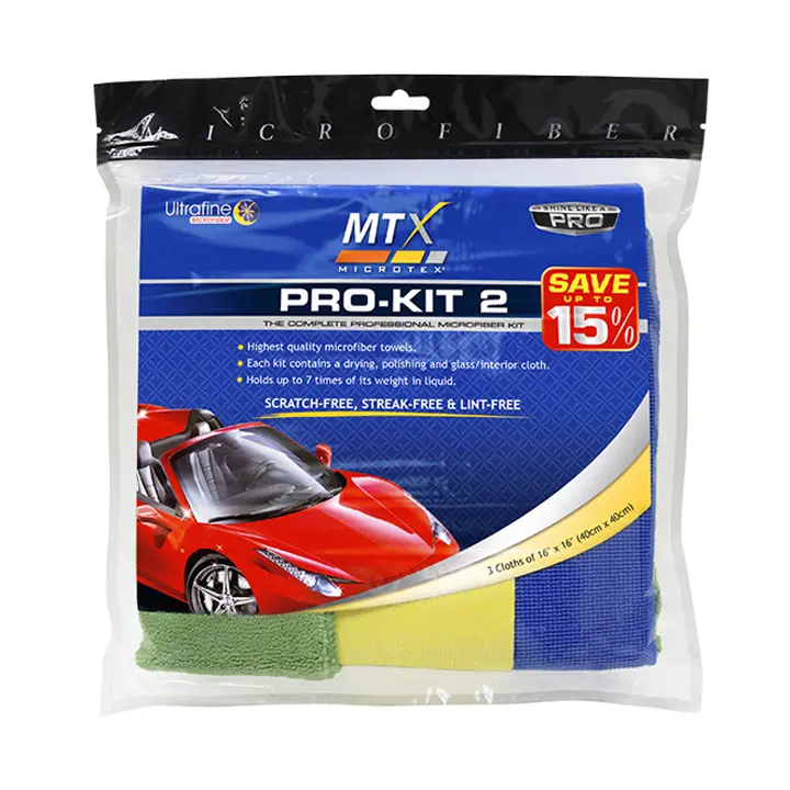 Microtex Prokit 2 (Ultra Plush / Chamois / Ultra) 16In. X 16In. 1