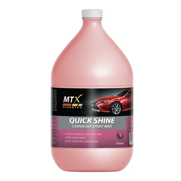 Microtex Quick Shine Carnauba Spray With Beading 3800Ml 1
