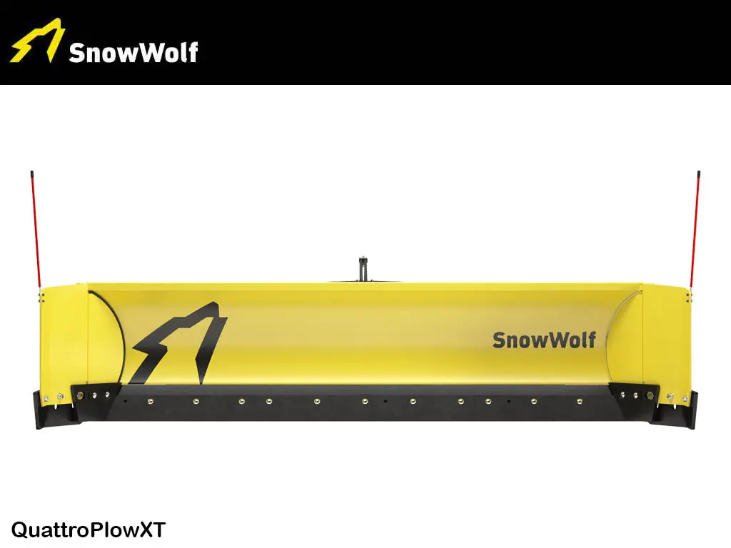 Snowwolf Quattroplowxt Autowing Plow For Wheel Loaders 10,000 – 15,000 Lbs. 1