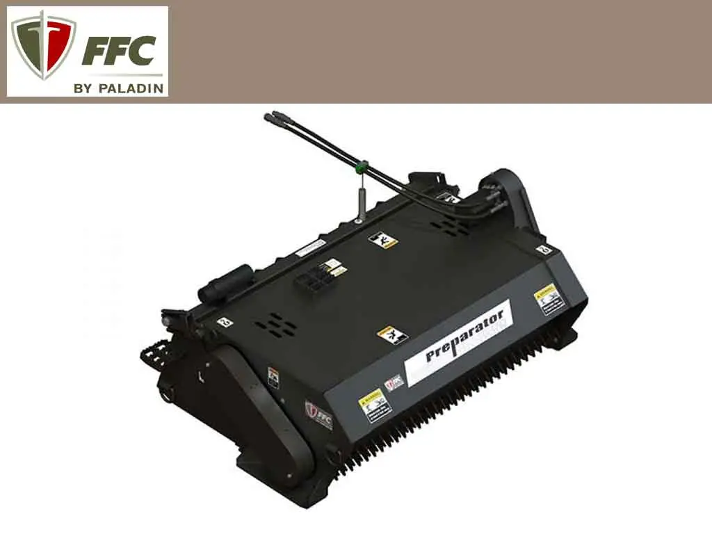 Paladin / Ffc Preparator Landscape Rake For Skid Steer Loader 1