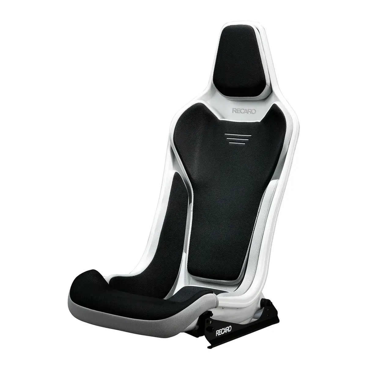 Recaro Japan Non Fia Shell Comfort Sport Seat Rcs Gw Gloss White Shell X Glass Mesh Fabric 1