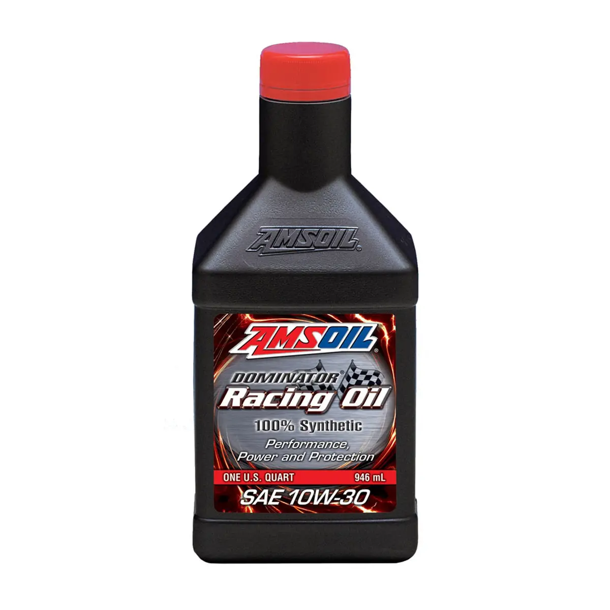 Amsoil 100% Synthetic Racing Oil Dominator 10W30 1 Quart 1
