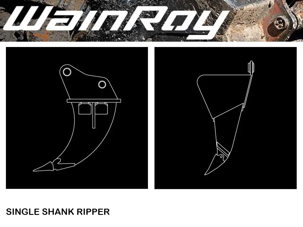 Wain Roy Ripper Tooth / Frost Rippers For Backhoe Loaders 1