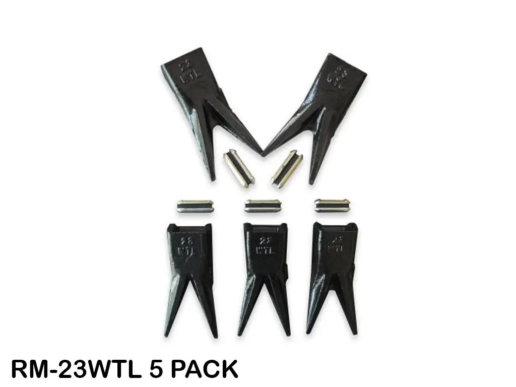 23Wtl 5 Pack-Tf23p | H&L 5 Packs Of Bucket Teeth Packaged In 5 Pack Box 1