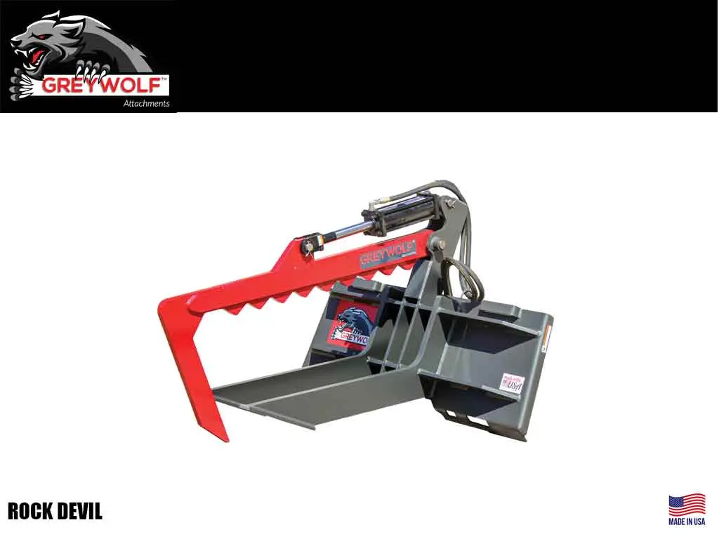 Greywolf Rock Devil For Skid Steer 1