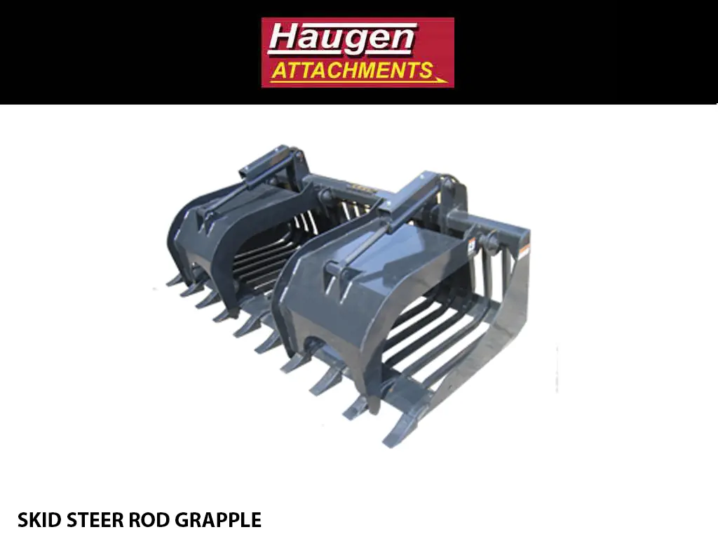 Haugen Rod Grapples For Skid Steers 1