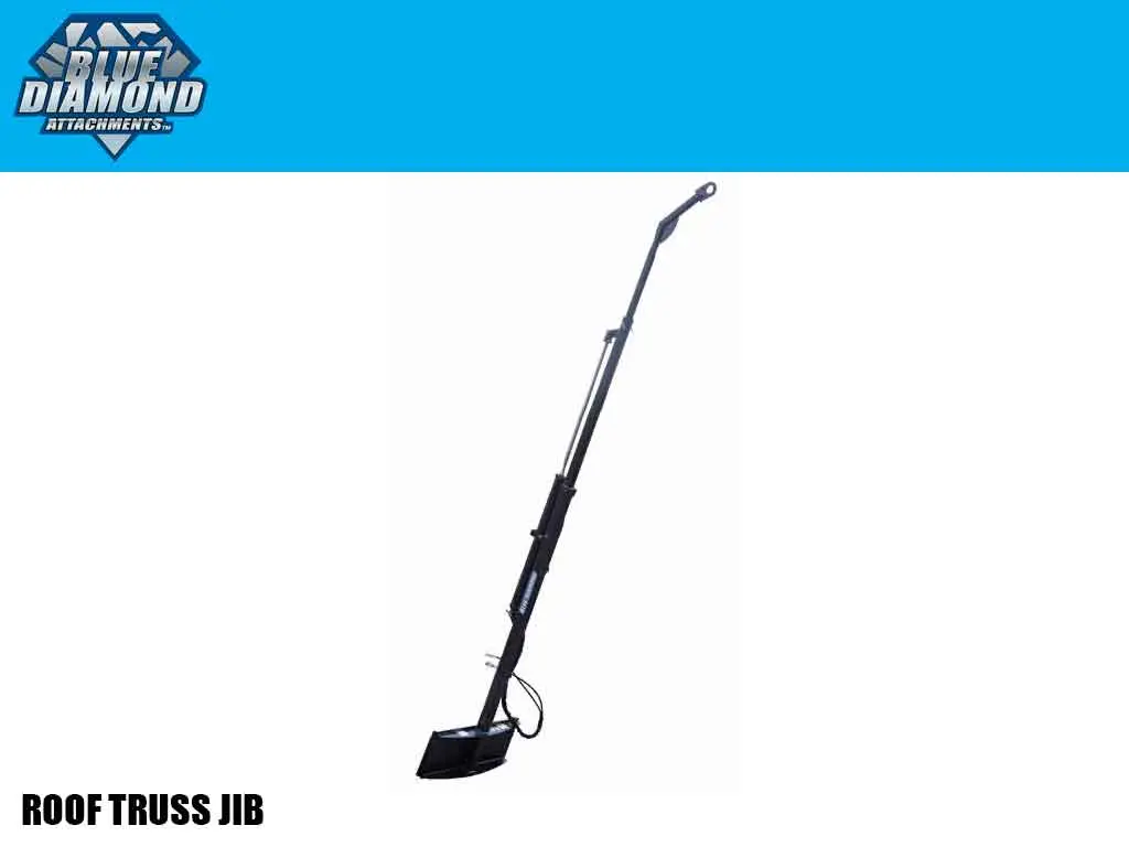 Blue Diamond Hydraulic Truss Jib For Skid Steer Loader 1