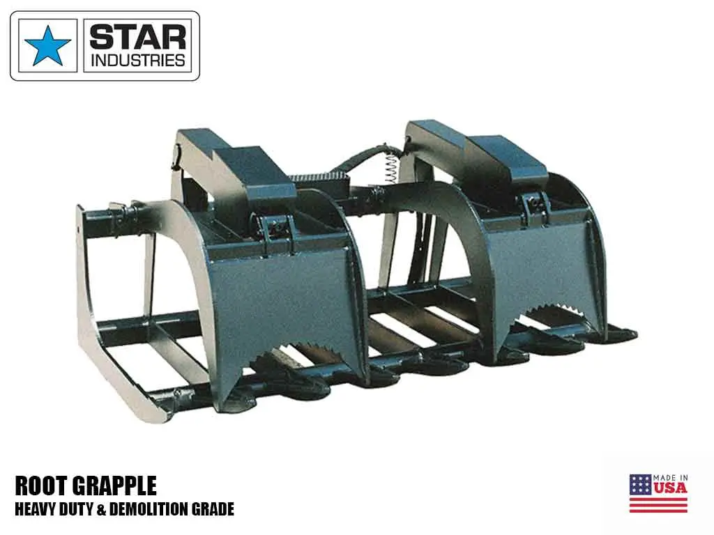 Star Root Grapple For Skid Steer Loaders 1