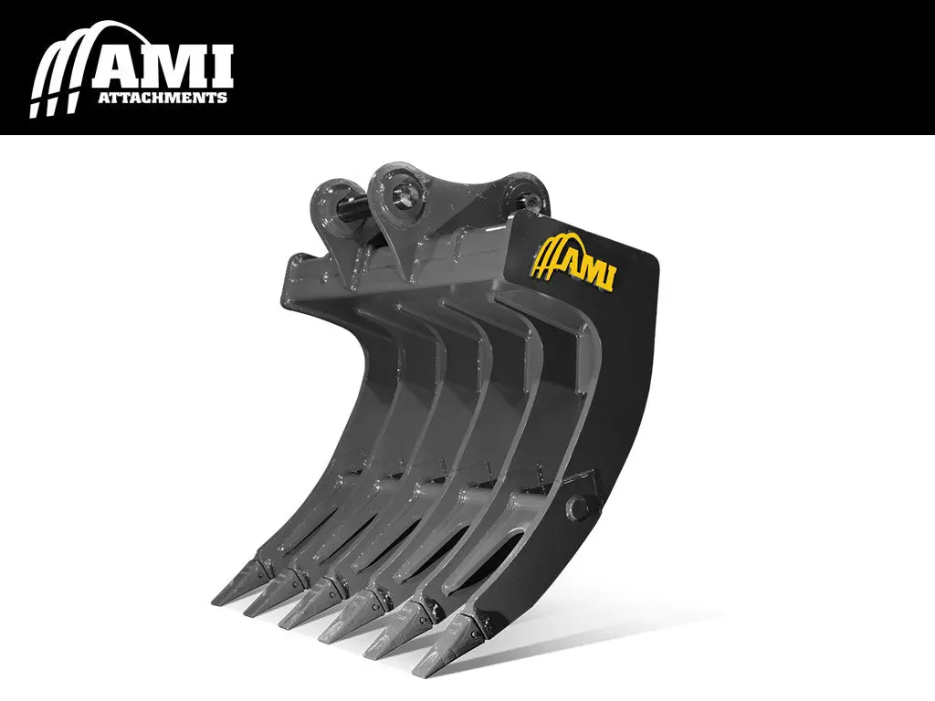 Ami Root Rakes 24000 To 120000 Lbs. Excavators 1