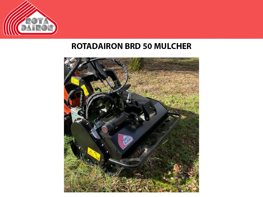Rotadairon Brd 50 Mulcher For Mini Loaders 1