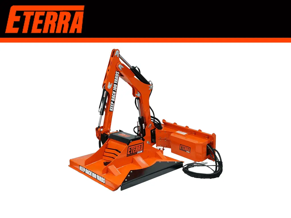 Eterra Raptor Skid Steer Boom Arm Mower Attachment 1