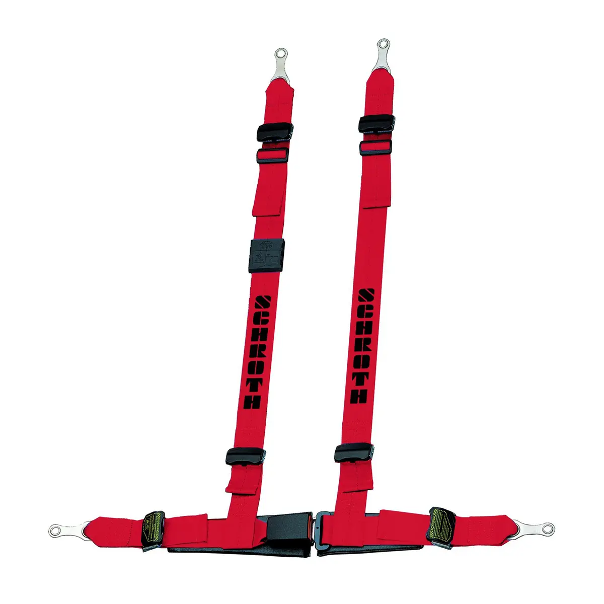 Schroth Racing Harness 4Pt Rallye Cross Asm Red 1