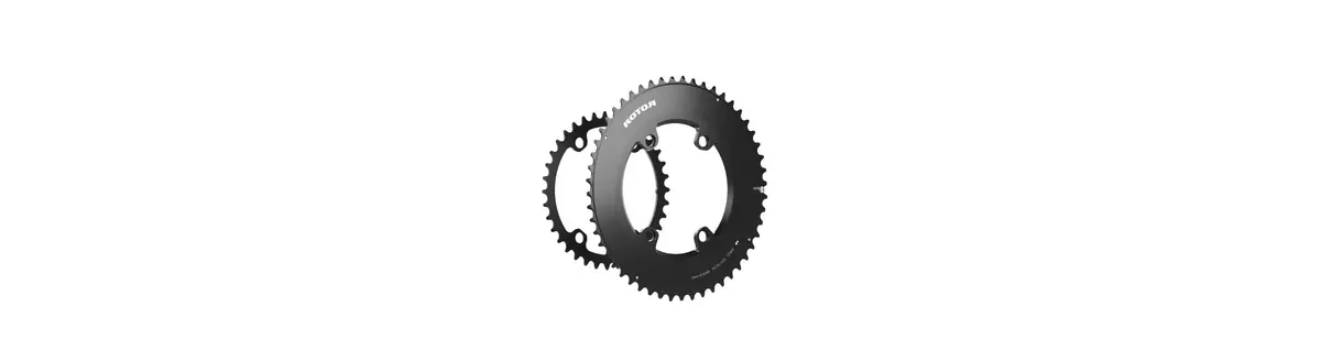 Rotor Chainring Axs 48/35, 37/50 For Shimano 4 Bolt 1