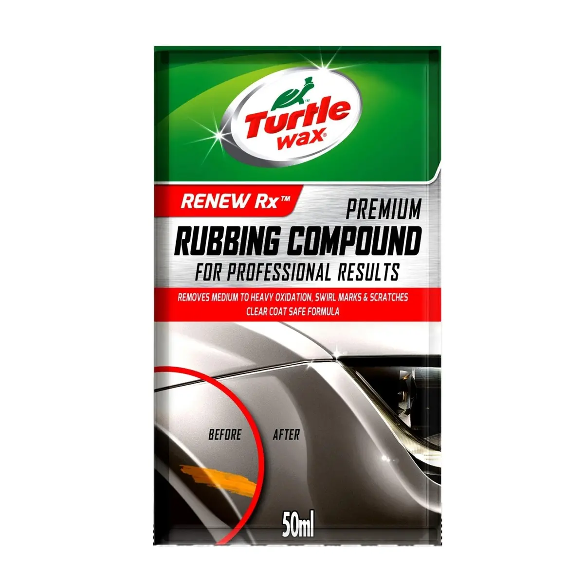 Turtle Wax Rubbing Compound Liquid Sachet 30Ml 1