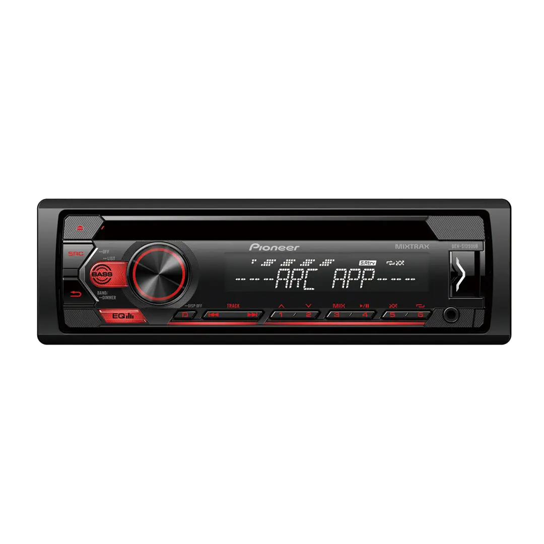 Pioneer 1Din Deh-S1250ub 50W X 4 Audio Receiver Cd/Mp3, Usb & Arc 1