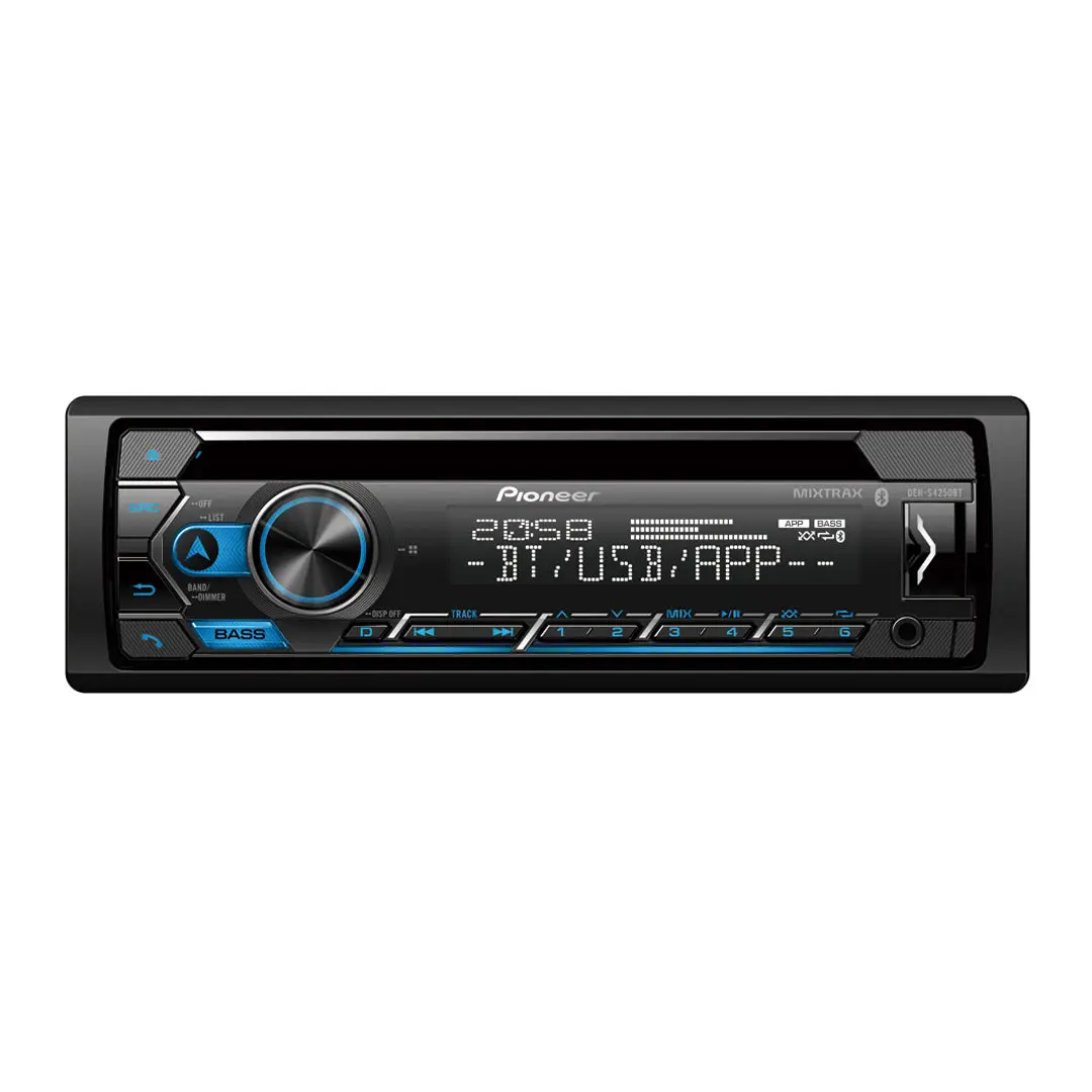 Pioneer 1Din Deh-S4250bt 50W X 4 Audio Receiver With Smart Sync Control & Bluetooth 1