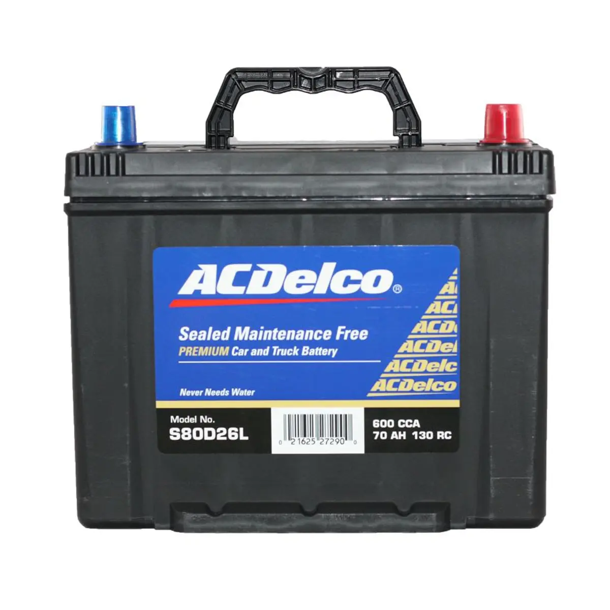 Acdelco Battery Smf N50 / 2Sm / S80d26lbhd 1