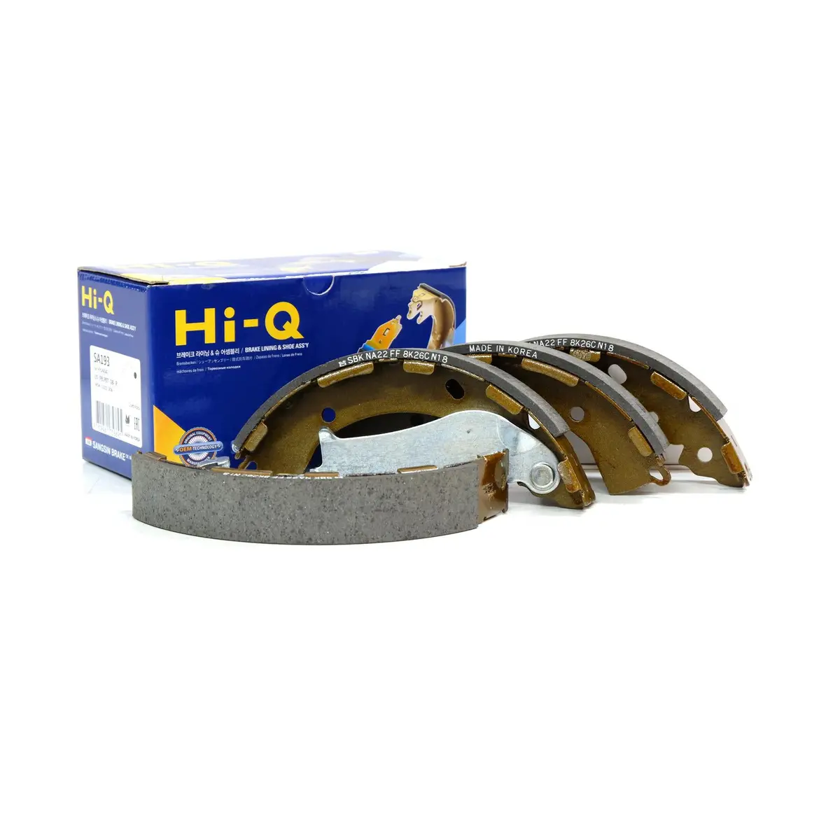 Hi-Q Rear Brake Shoes - Mitsubishi (Mirage G4) - Sa203 1