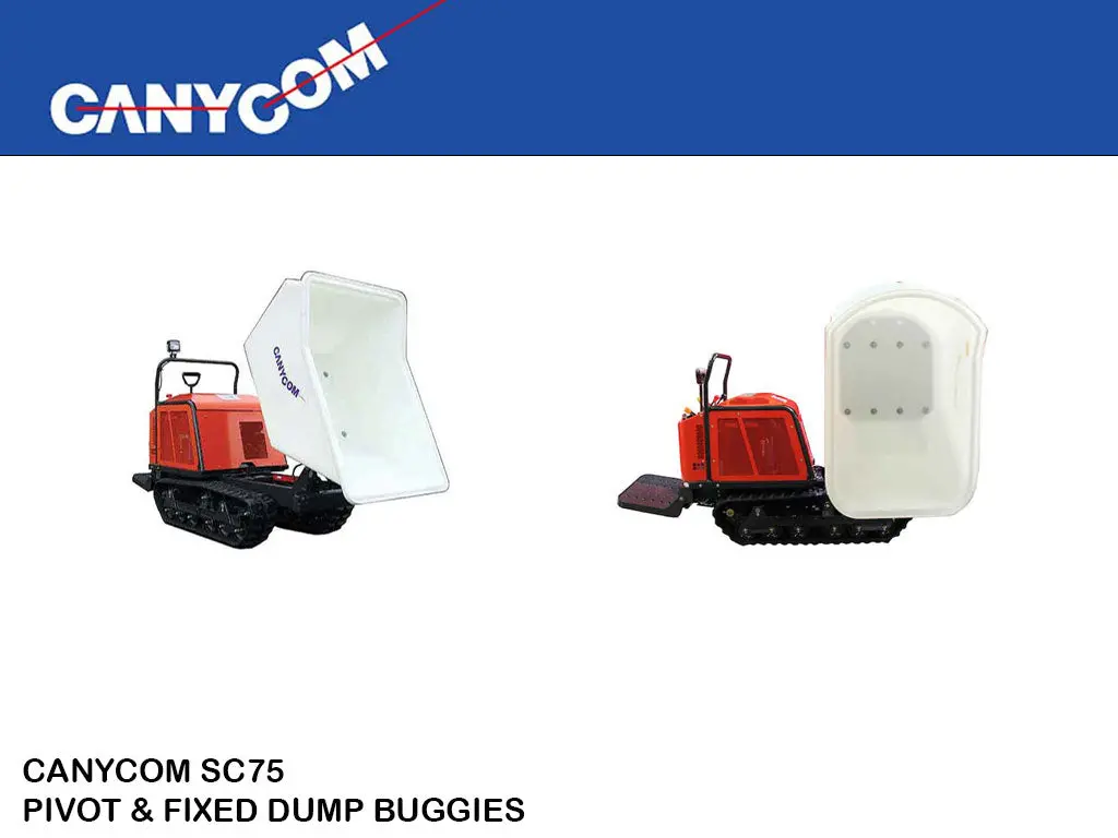 Canycom Sc75 Tracked Concrete Buggy 1