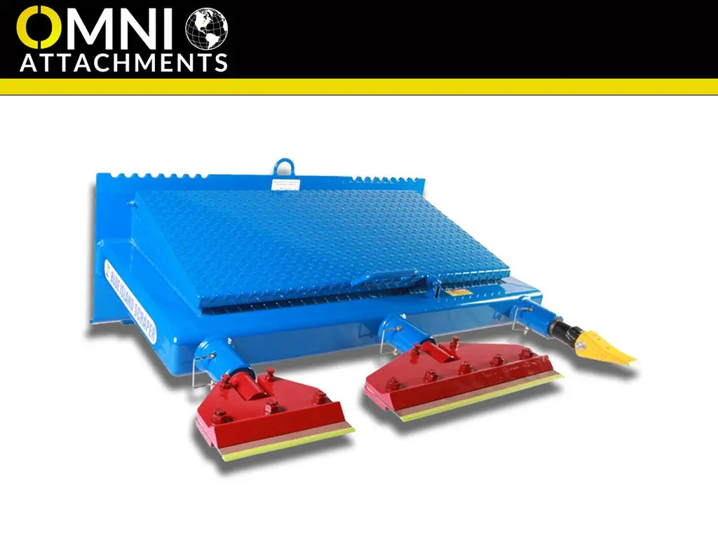 Omni Attachments Floor Scraper For Skid Steer 1