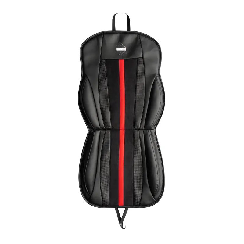 Momo Seat Cushion Carbon Stripe Black/Red 1