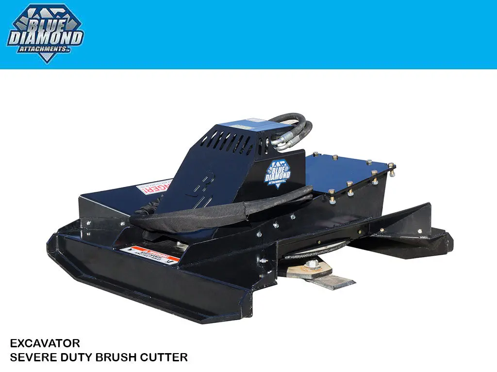 Blue Diamond Severe Duty Series 2 Bush Cutter For Excavator 1