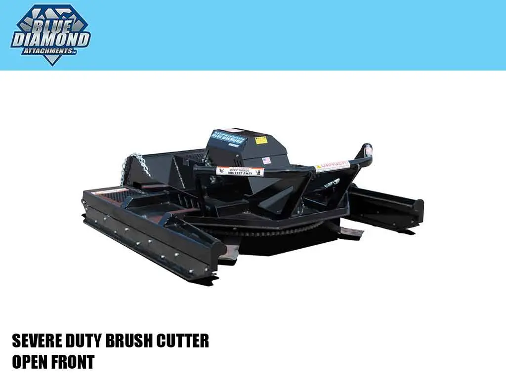 Blue Diamond Severe Duty Brush Cutter For Skid Steer Loader 1