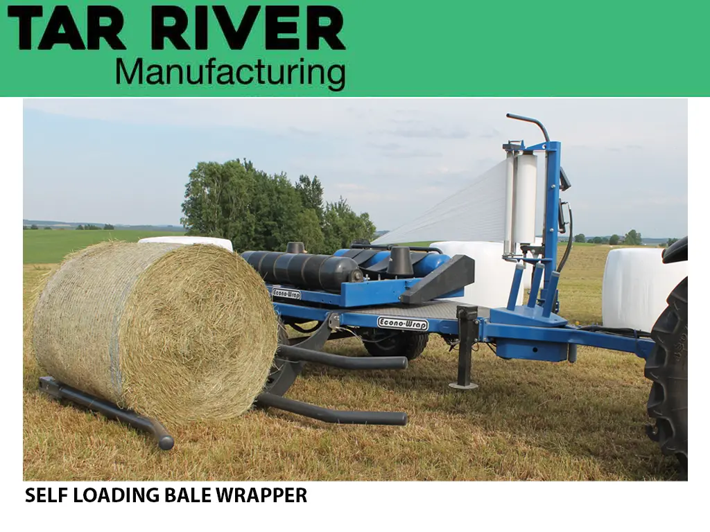 Tar River Self Loading Bale Wrapper 1