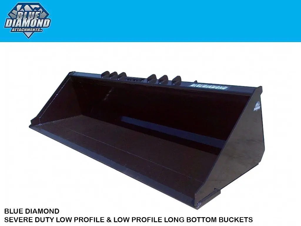 Blue Diamond Severe Duty Buckets For Skid Steers 1