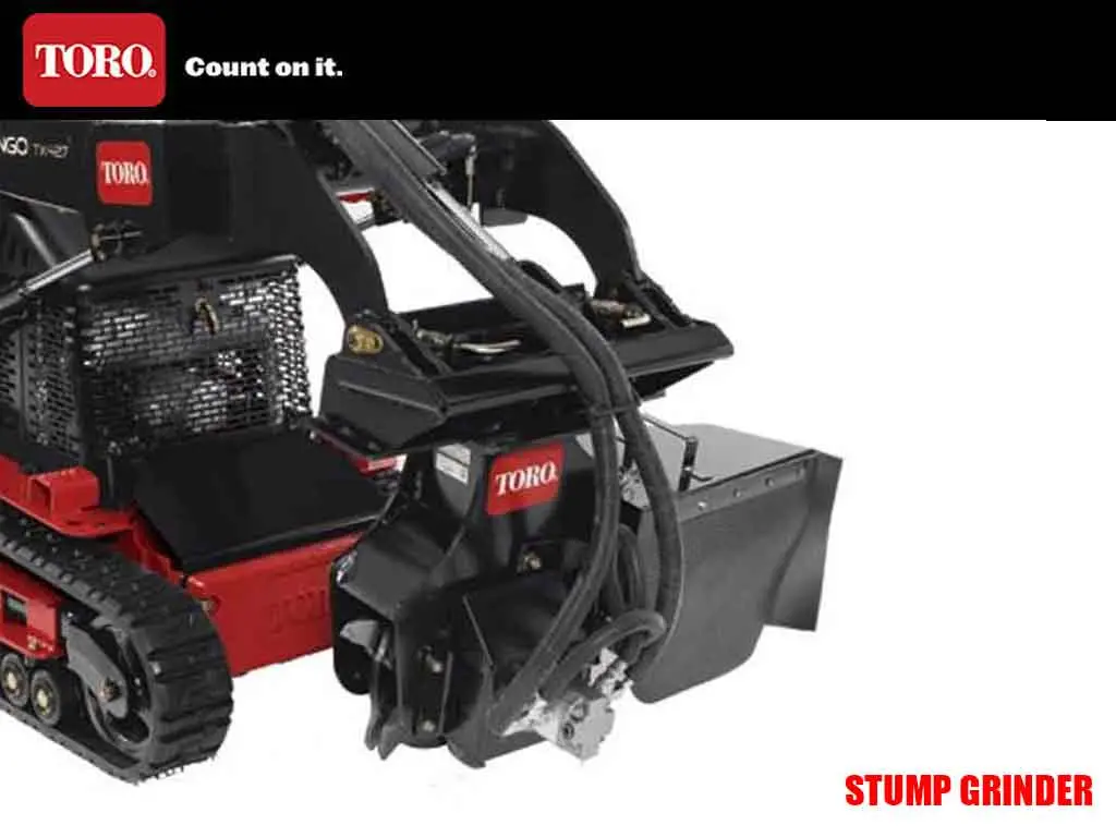 Toro Dingo Stump Grinder For Mini Loader 1