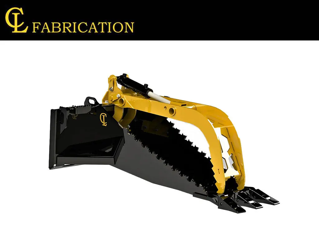 Cl Fabrication Stump Bucket Grapple 1