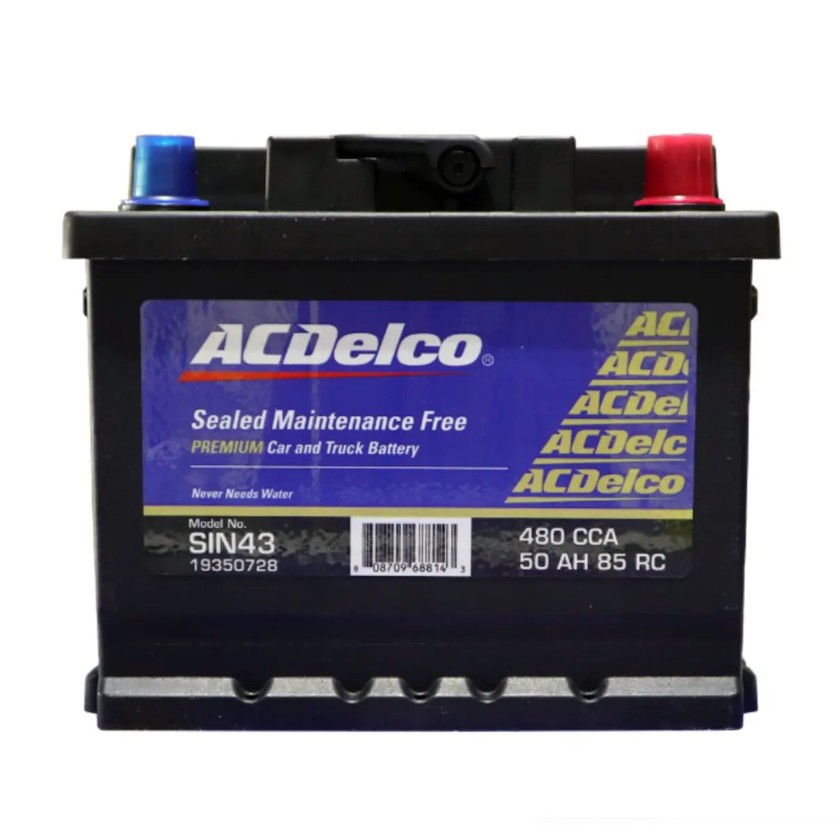Acdelco Battery Smf Din44 / Sin43 1