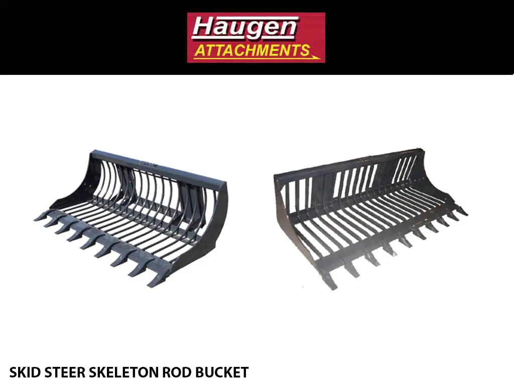 Haugen  Rod Buckets For Skid Steers 1