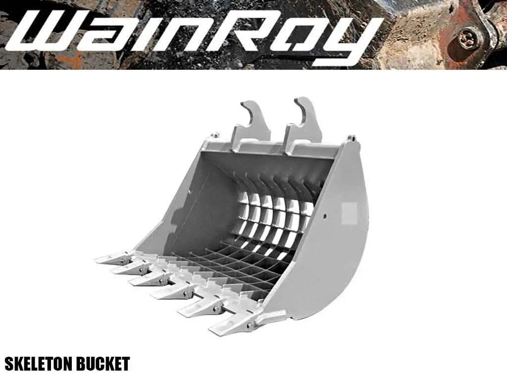 Wain Roy Skeleton Buckets For 30Mt Excavators (65,000 - 95,000 Lbs.) 1