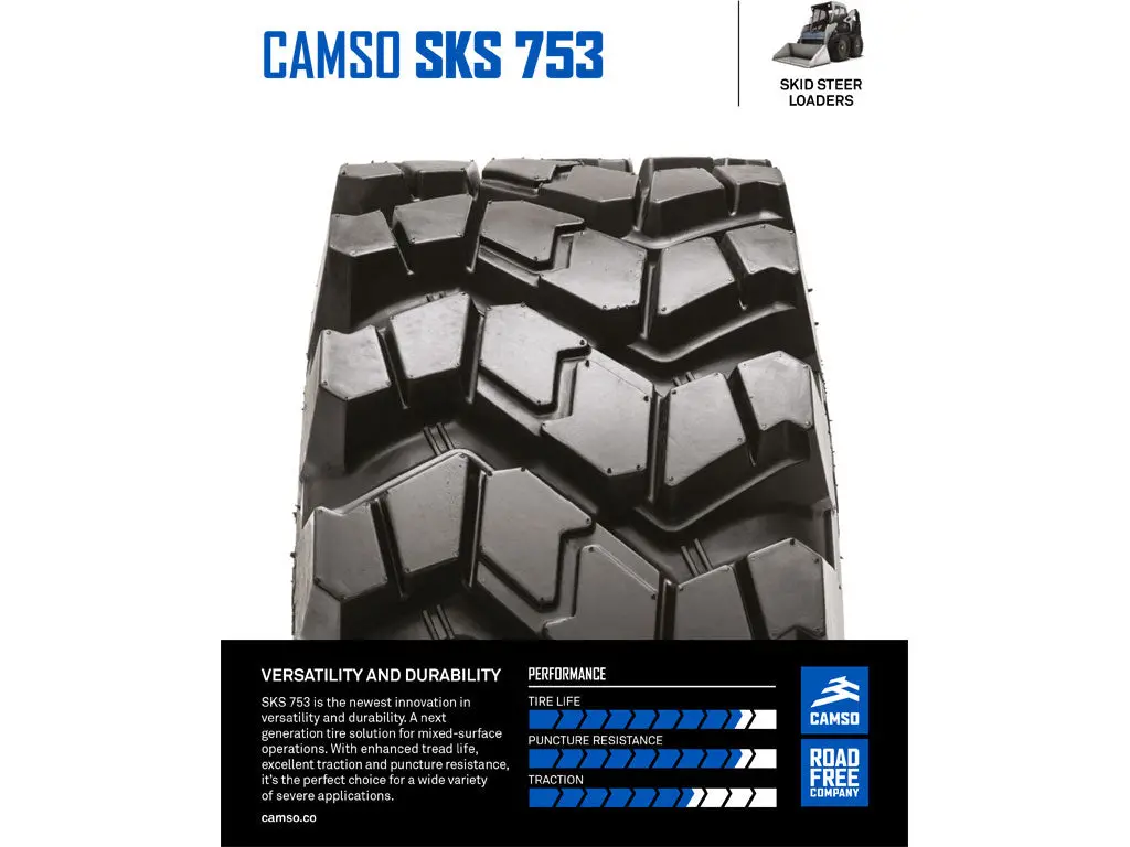 Camso Sks 753 Tire For Skid Steer 1
