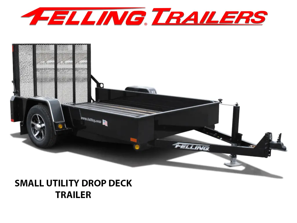 Felling Small Utility Trailer - Drop Deck 1