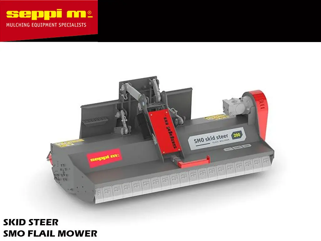 Seppi M Smo Flail Mower For Skid Steer Loader 1
